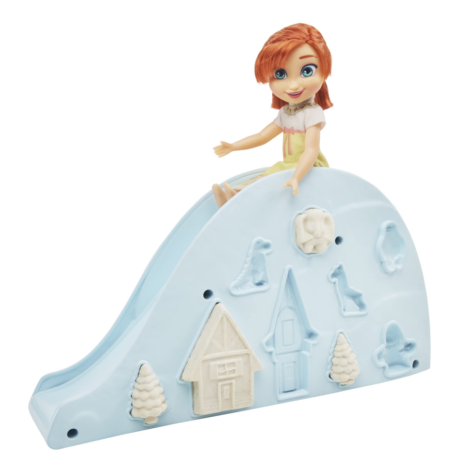 Disney Frozen Siostra Magiczny Śnieg, Non-Toxic Play-Doh Playset, młoda Anna i Elsa Dolls, zabawka dla dzieci w wieku 3 lat i powyżej