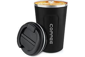 12 oz Travel Coffee Mug - Stainless Steel Vacuum Insulated Coffee Cup