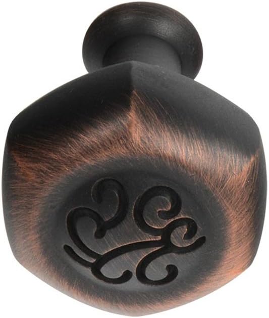 #2605 CKP Brand Novara Collection Knob, Oil-Rubbed Bronze - 10 Pack