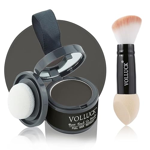 Miniatura 56 de Polvo de retoque de raíz, polvo para cubrir las raíces del cabello gris al instante, corrector de cabello para mujeres y hombres