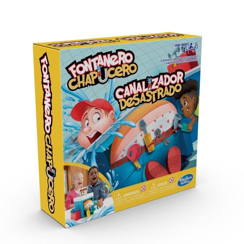 Hasbro Gaming E6553675 Fontanero Chapucero, Multicolor, Única