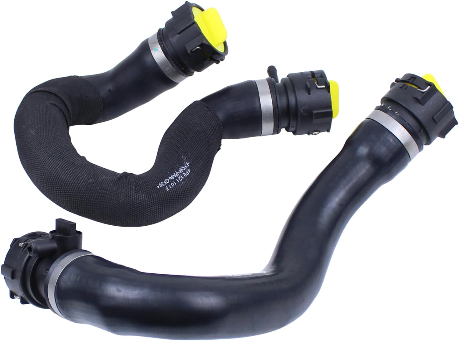 ApplianPar 2Pcs Upper and Lower Radiator Hose for Audi A6 2006-2011, A6 Quattro 2005-2011