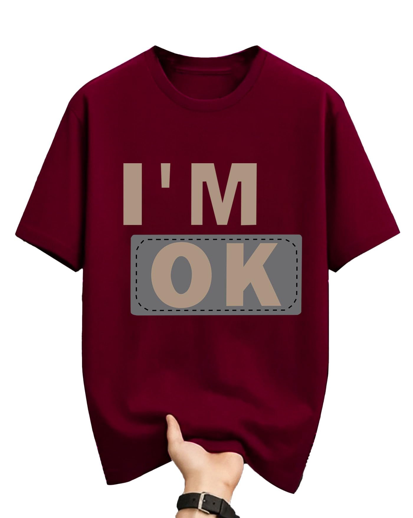 enitor Men's T-Shirt || Short Sleeves|| Round Neck||Men Casual Oversized Drop Shoulder T-Shirts || Men Tshirt-picture-37