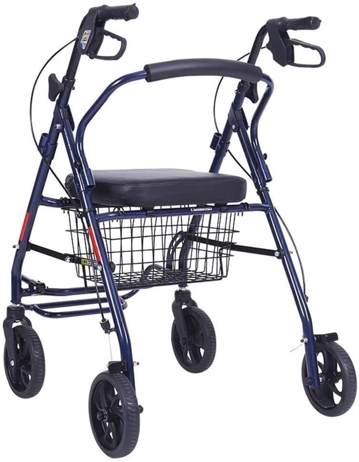Rollator Walker Walking Frame Standardowy chodzik Rollator Roller Walker dla osób starszych - aluminiowy składany chodzik, pomoc w chodzeniu z regulacją wysokości needed