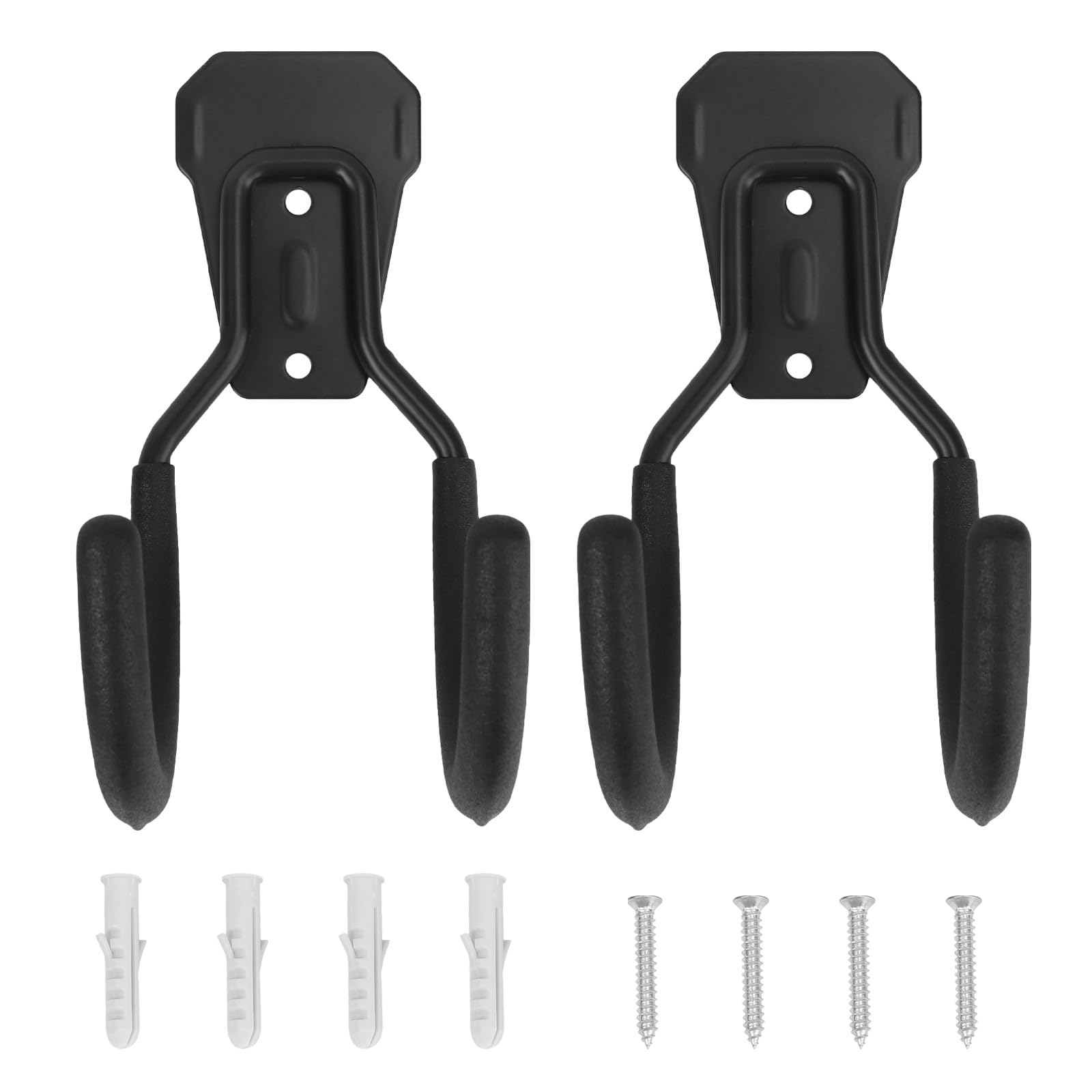 Supports muraux robustes pour tuyaux d'arrosage et outils, parfaits pour balcon