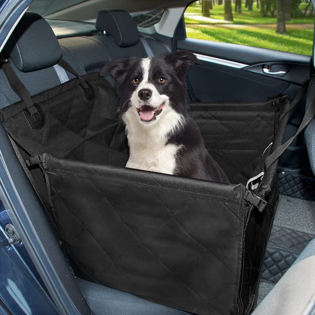 Seggiolino Auto Per Cani Piccoli E Medi Fino A 10 Kg – Stabile, Impermeabile, Con Cinghie E Fodera Lavabile