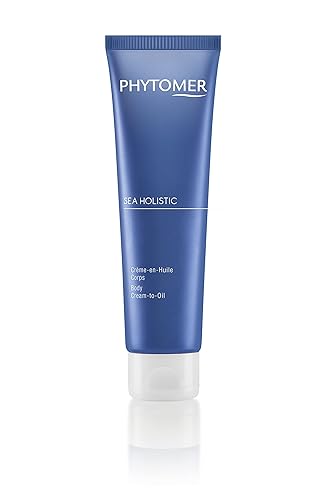 Phytomer Sea Holistic Body Cream-to-Oil Skin Moisturizer Hidrata y nutre la piel seca Crema hidratante rica que se transforma en aceite ligero