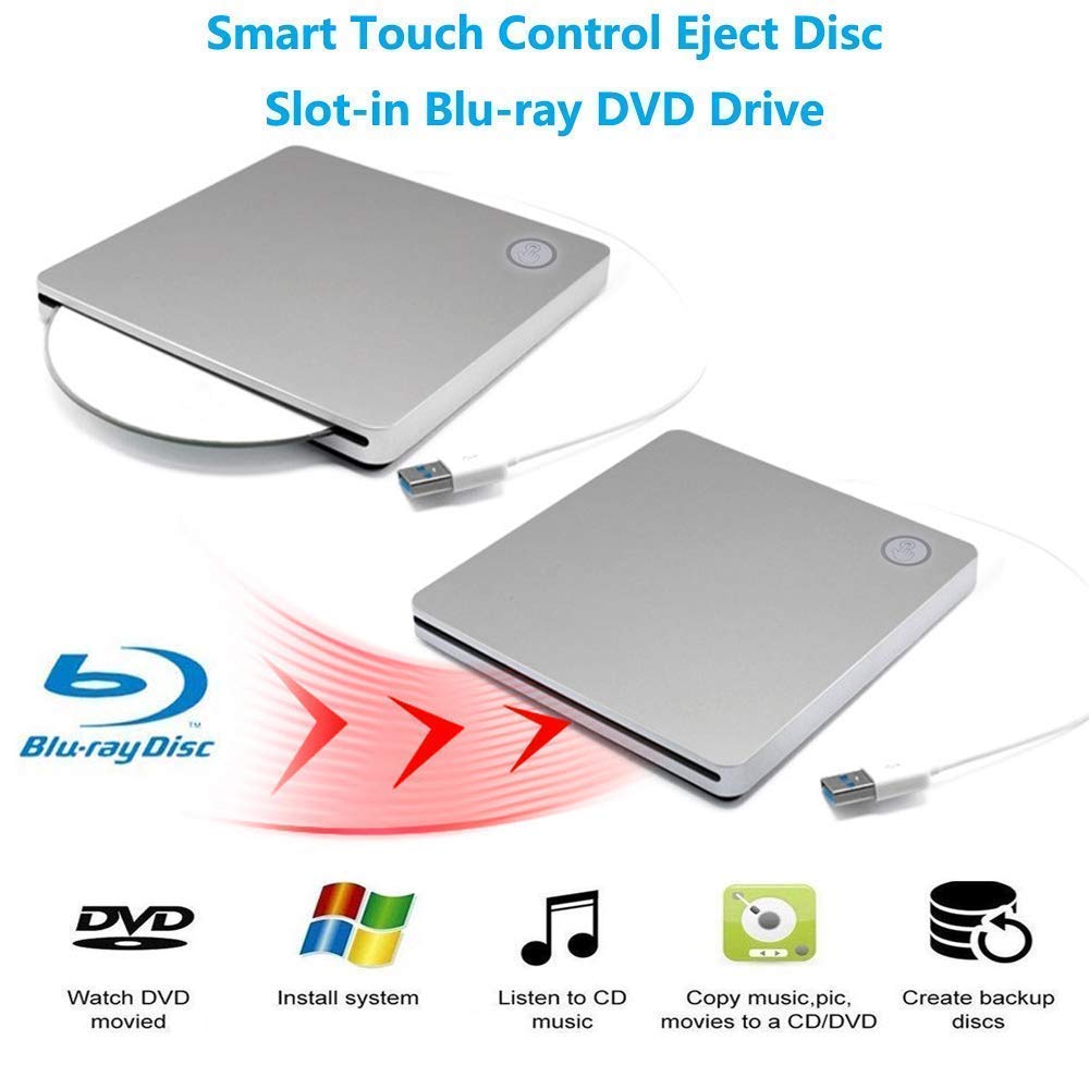 Amazon.com: External 3D Blu Ray DVD Drive,USB 3.0 and Type-C Blu