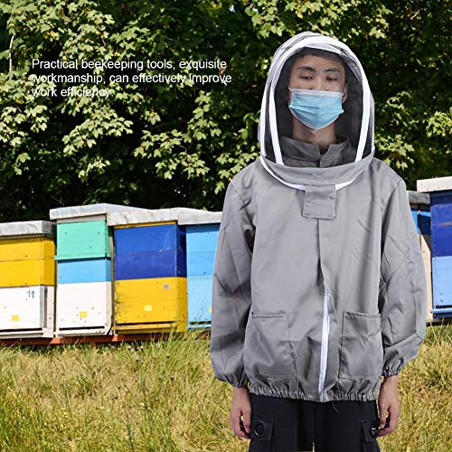 Roupa de Apicultura Respirável, Jaqueta de Apicultura, Anti-ácaro Anti-mosquito Dobrável, Pesca Ao A