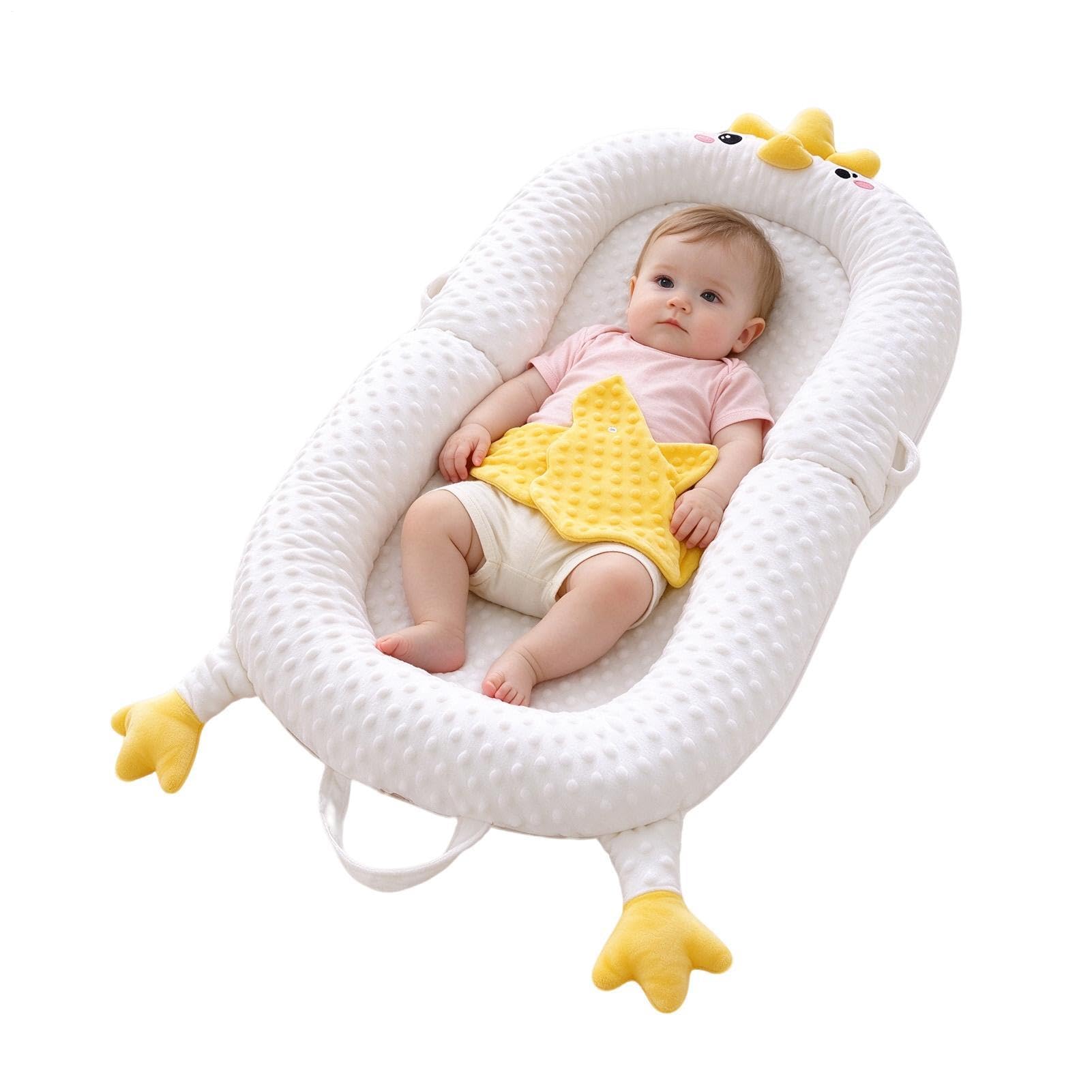 Cuscino Lounger per Bambini Tappetino Antispavento Supporto Sonno