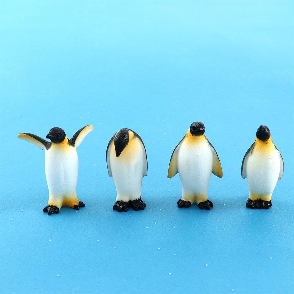 HANABASS Lot De 4 Mini Figurines Iceberg En Résine – Ornements Polaires Mignons Pour Micro Paysage, Aquarium, Terrarium Ou Décoration Fantaisie