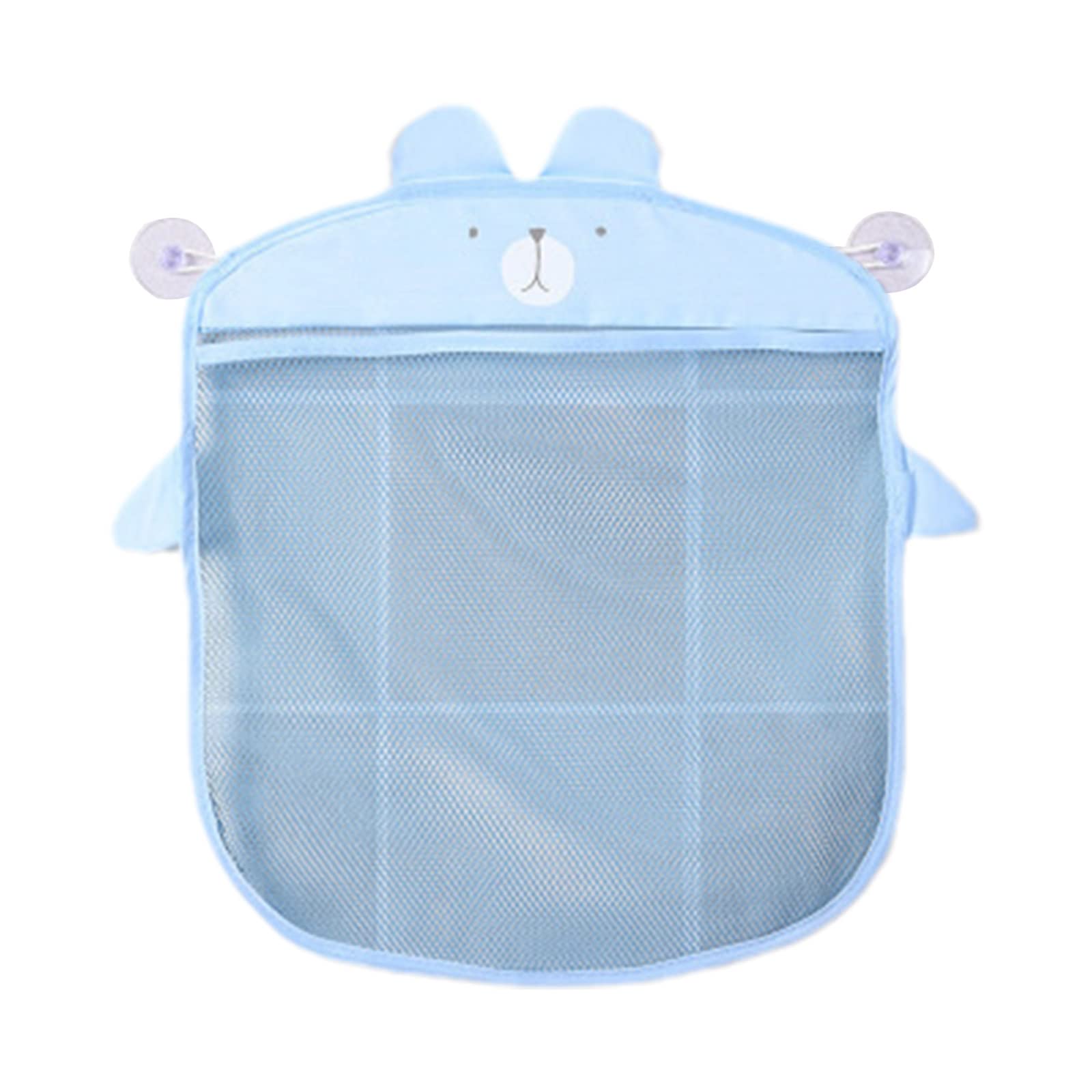 Multi-use Net Bags Make Baby Bath Toy Storage Easy for Kids & with 2 Strong Suction Cups Quick Drying Bathtub Toy Storage Net