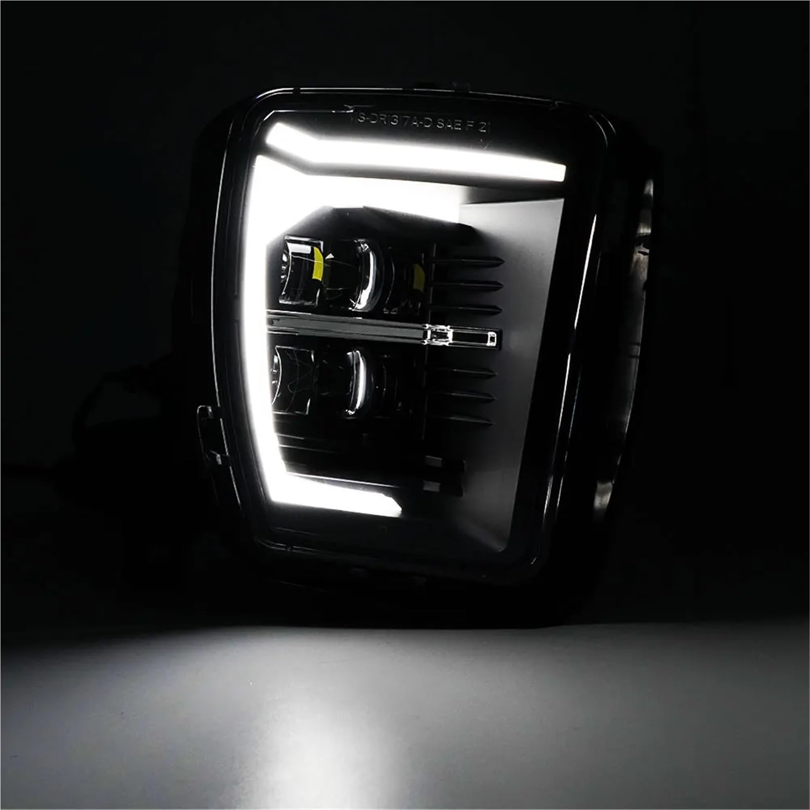 Zestaw reflektorów Zespół reflektorów przednich Do Dodge Do Ram 1500 Pickup 2013 2014 2015 2016 2017 Lampa samochodowa Światła przeciwmgielne