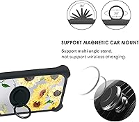 Vista 5 de Funda para Xiaomi Redmi Note 10s compatible con Xiaomi Redmi Note 10s Funda de teléfono con protector de pantalla de vidrio templado PC + TPU 2 en 1