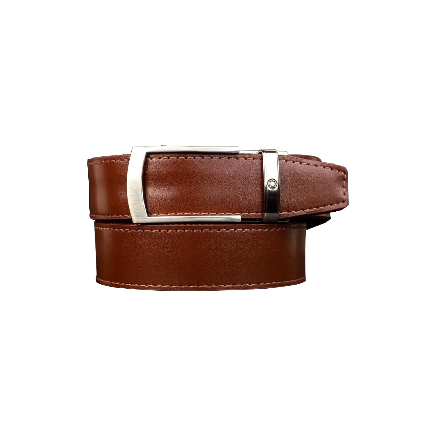 Men's Belt, Nexbelt EDC Bond CCW Brown Leather Gun Tactical Ratchet Belt for Concealed Carry