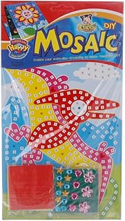 3A Hn0003B Plastic Mosaic Educational Toy For Kids - 3-5 Years Multi Color