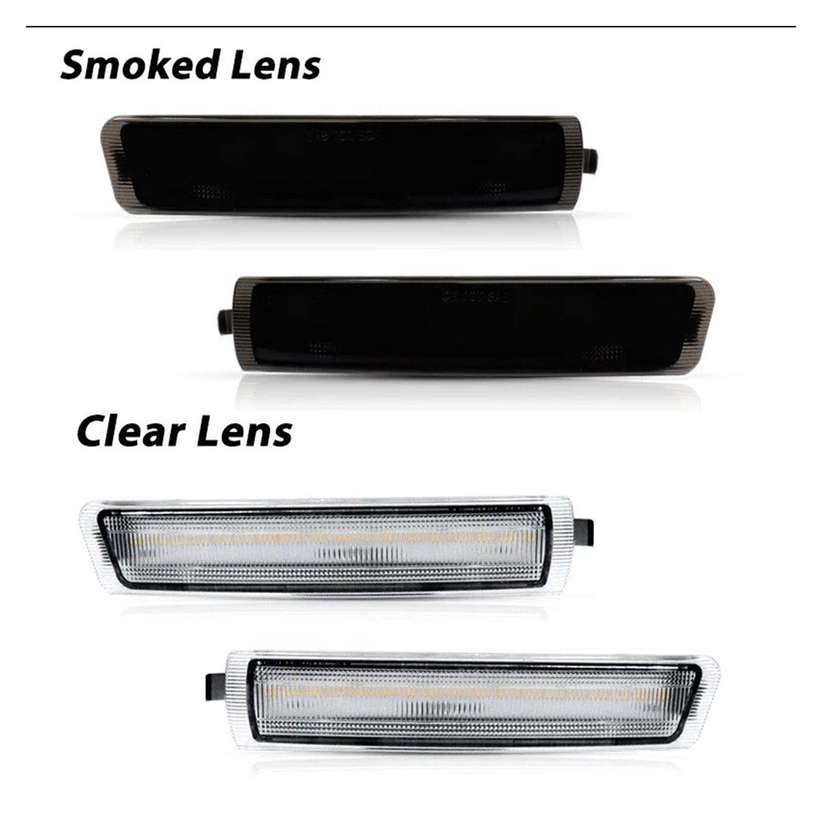 Indicatori Direzione Auto T10 LED Anteriore Laterale Luce Posizione Parafango Luce Coupé Roadster Ambra Luce Direzione/luci Guida 12V Per BMW Per Z3 1996-2000 2001 2002 Segnale Svolta Lampada(Smoked