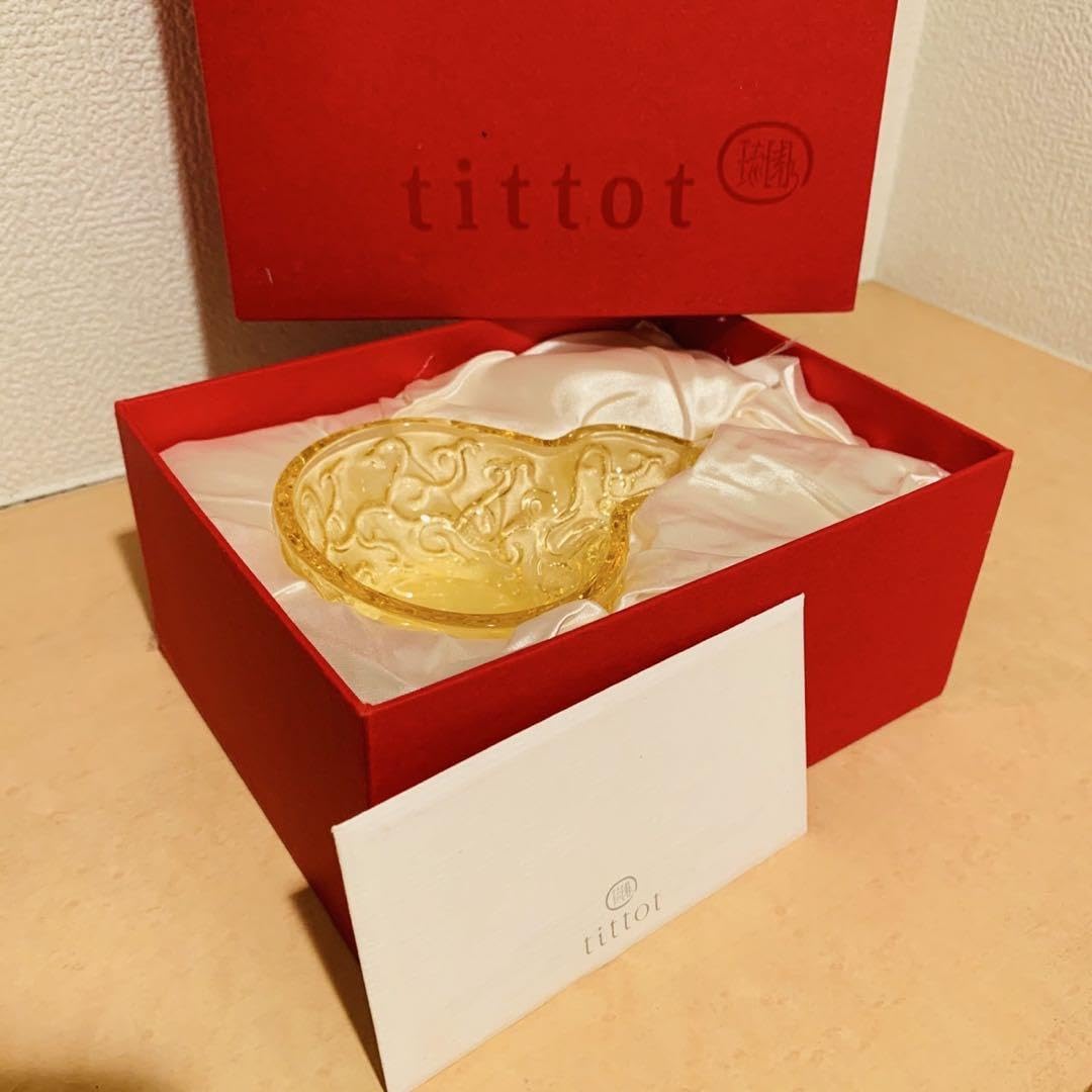 新品　琉球ガラス　ひょうたん　開運アイテム　金運アップ　風水　黄色 Amazon.co.jp: 琉球ガラス ひょうたん 開運アイテム 金運アップ