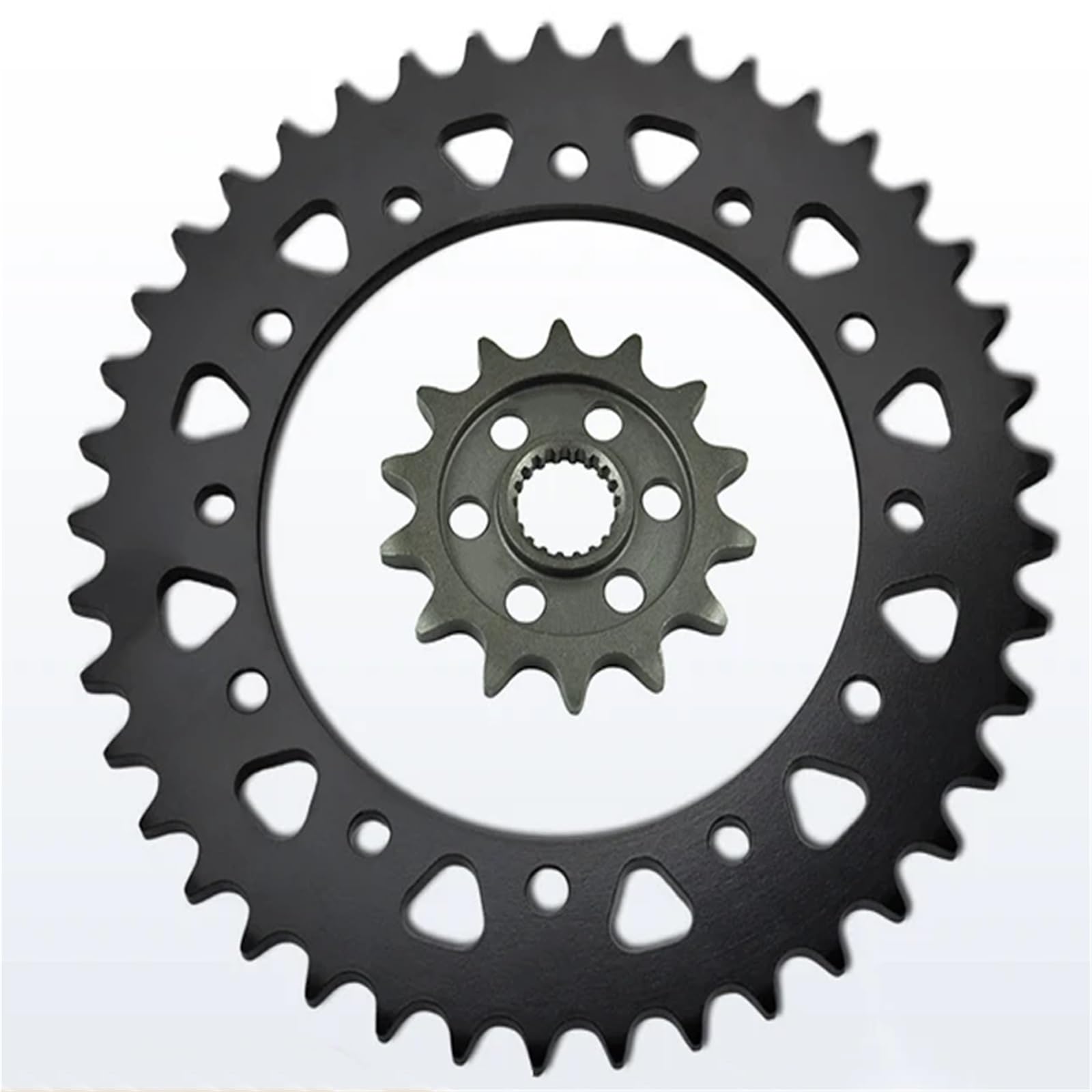 Piñón de transmisión para Yamaha WR250 WR 250 WR250R WR250F WR250X 2001-2021 Piñón Y Corona para Motocicleta 520 CNC 14T/47T (Delantero Trasero)(14T 47T)