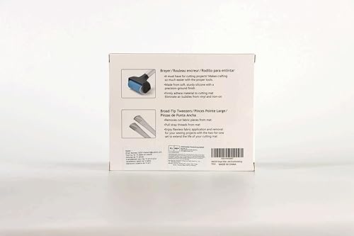 Miniatura 9 de RANCOVY Brayer Roller & Mat Remover Pinzas Set para Cricut/Siluete/Brother y camisetas Proyectos de transferencia de calor Fabricación de impresión