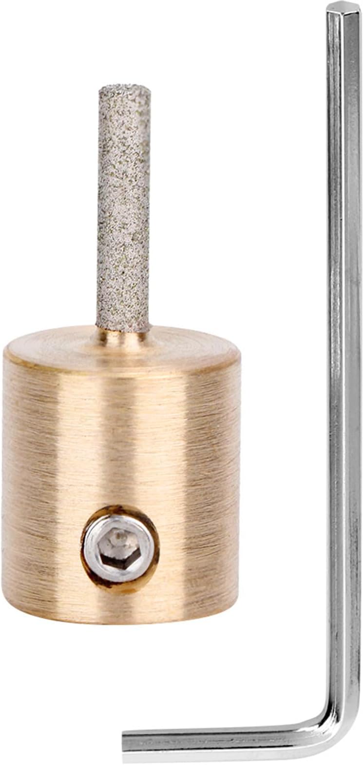 Fine Diamond Grinder Bits, Diamond Grinding Wheel Stained Ceramic Glass Abrasive Tool for Inland Gryphon Delphiglass Glastar Glass Grinder(MCB18)