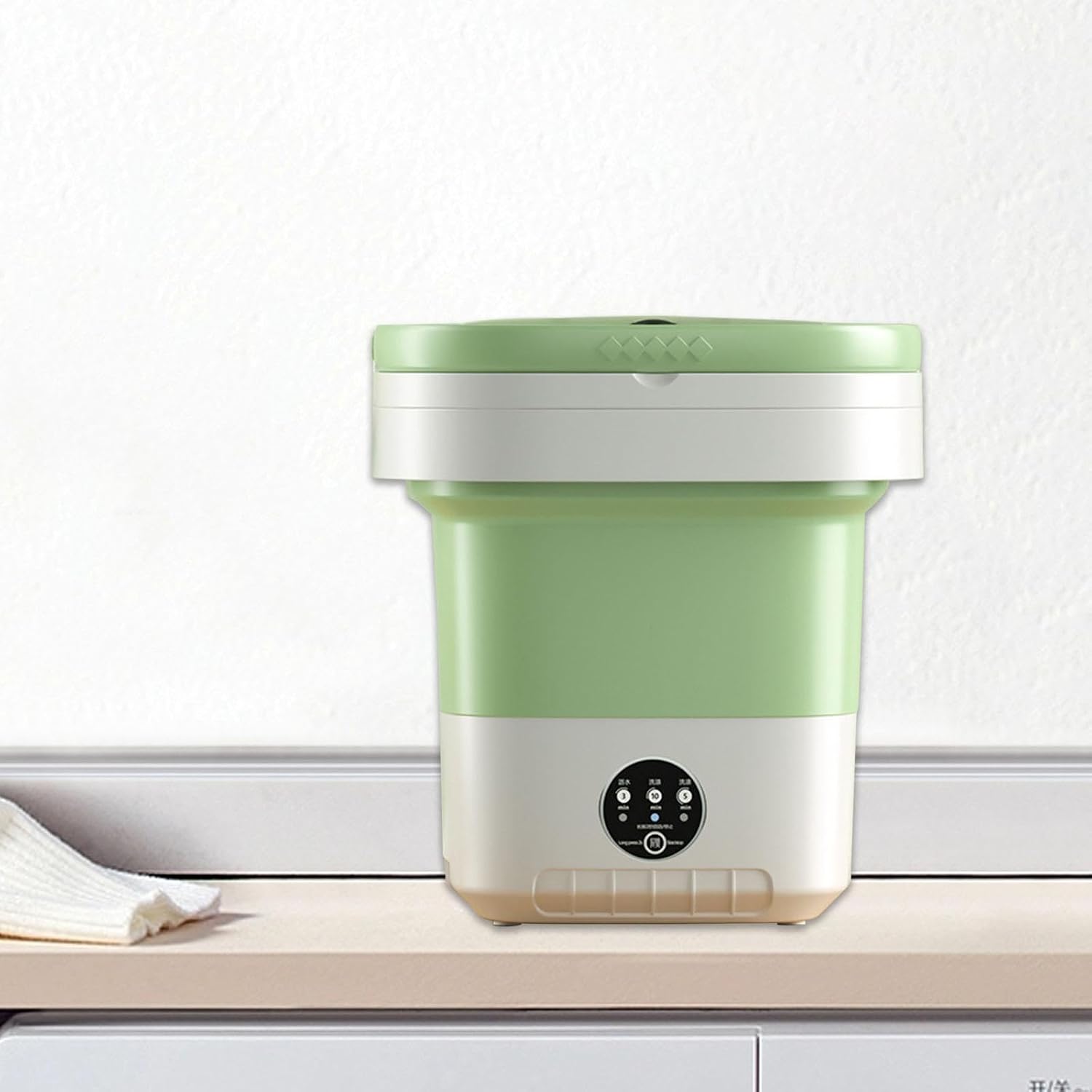 TRENDIVIBE Foldable Washing Machine Portable Washing Machine for Apartment Dorm Laundry Green - Review, Price and Buying Guide