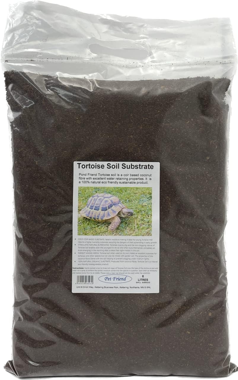 Pet Friend Tortoise Soil Bedding 100 Natural Terrain Substrate That