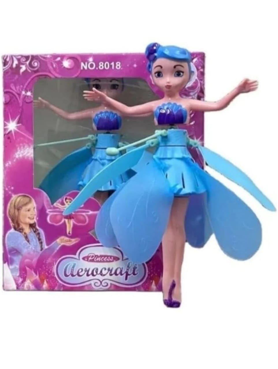 YADAV GIFTS CRAFTS Fancy Fairy Wings Dolls Set | Flying Doll Toy, Hand Sensor Control, USB Powered Magic Flying Fairy, Flying Toy, Flying Princess Doll (B0D22XPR8J) Amazon Price History, Amazon Price Tracker