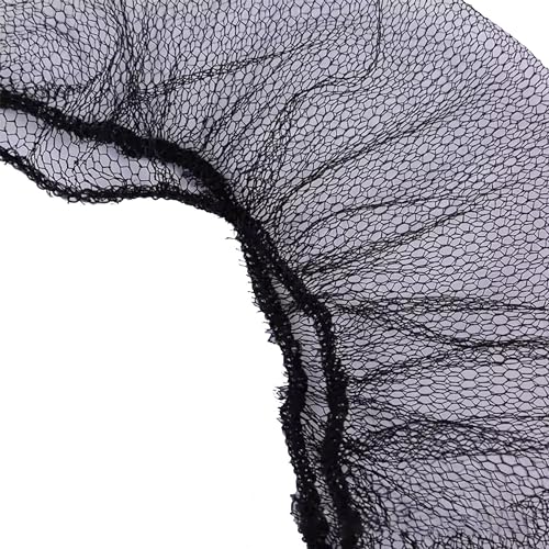 Fetizrin 100 Pieces Disposable Beard Net Covers 18 Inch Black Nylon Elastic Headloop Beard Protector For Men Food Service Cooking Facial Hair Beard Guards thumb #5