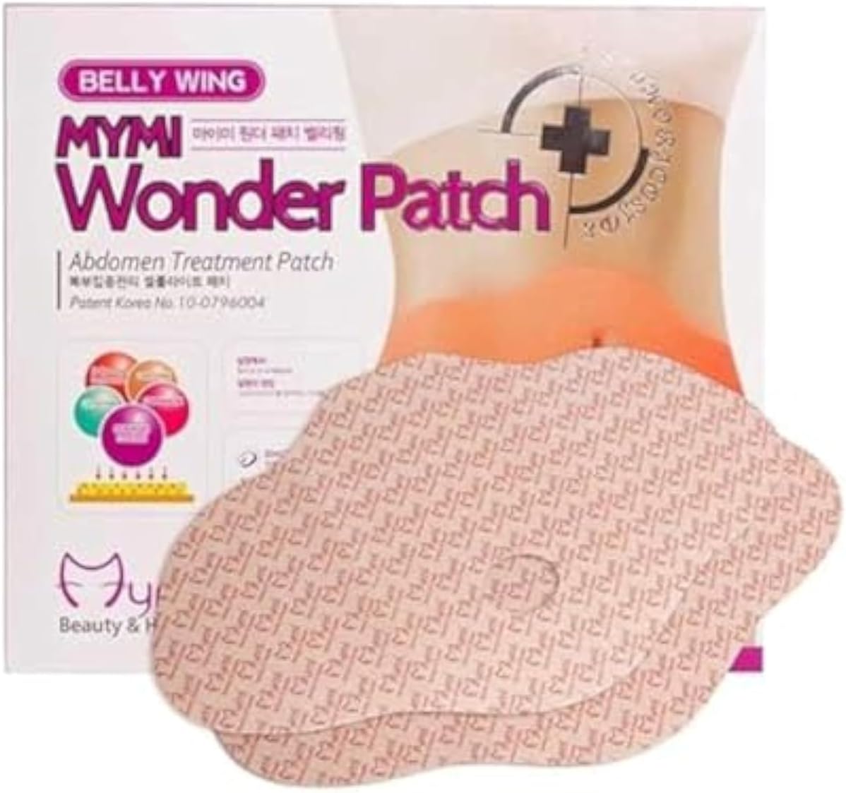 Mymi Wonder Abdomen Patches 15 Pieces