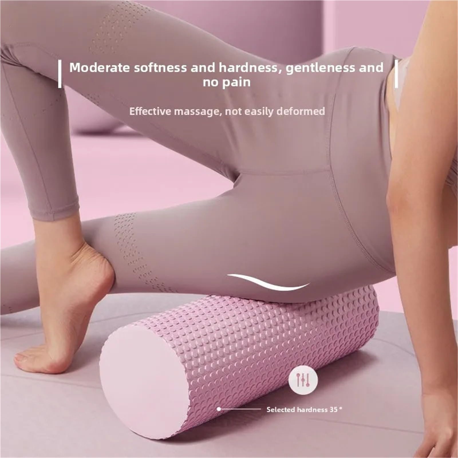 Masaje muscular de la aptitud Pilates del rodillo espuma yoga EVA for el hogar Para Entrenamiento(Color2)