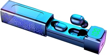 2024 NEW Version True Wireless Bluetooth Earbuds in-Ear Headphones Headset with Charging Case Compatible with Apple & Android, Dual Connect, Built-in Microphone, Stereo Sound - Model 22