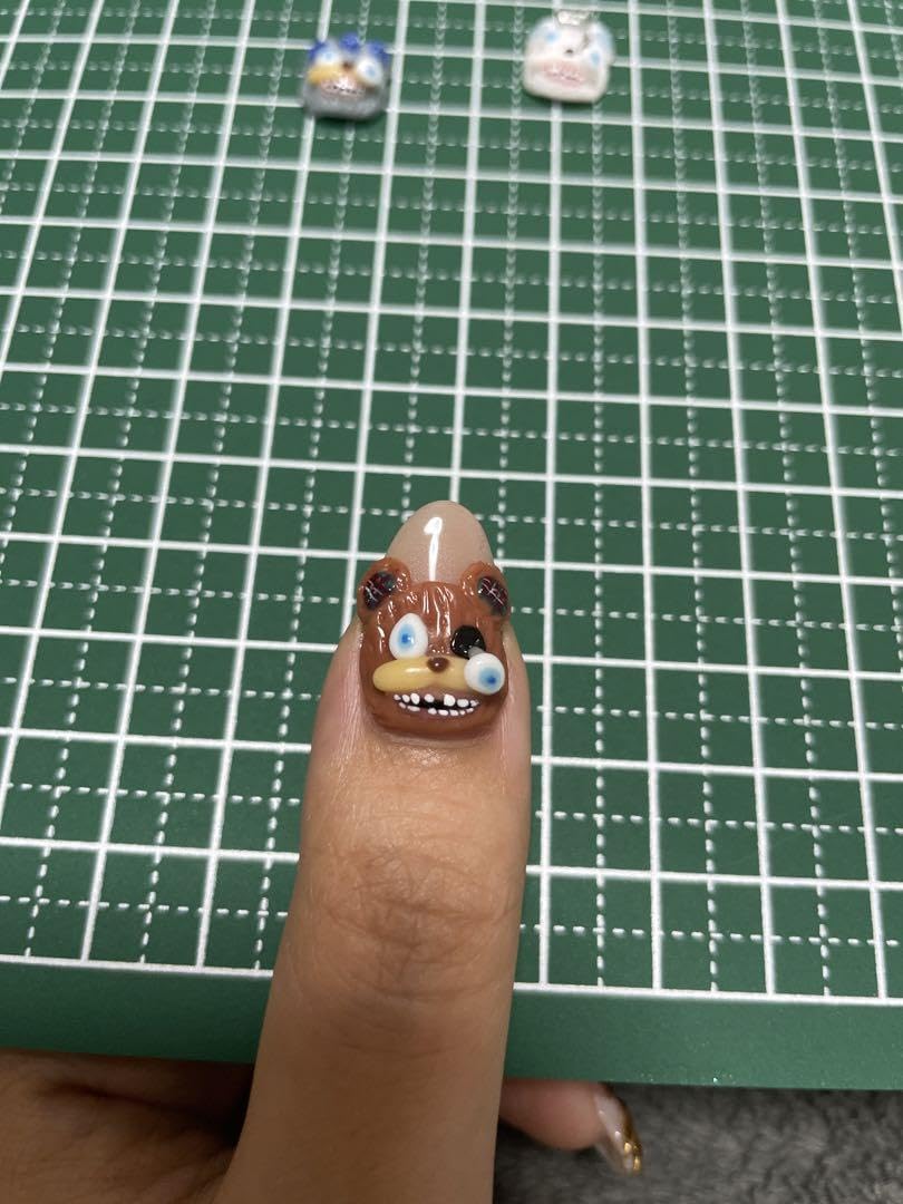 Amazon.co.jp: ハロウィン ハミクマ ネイルパーツ : おもちゃ