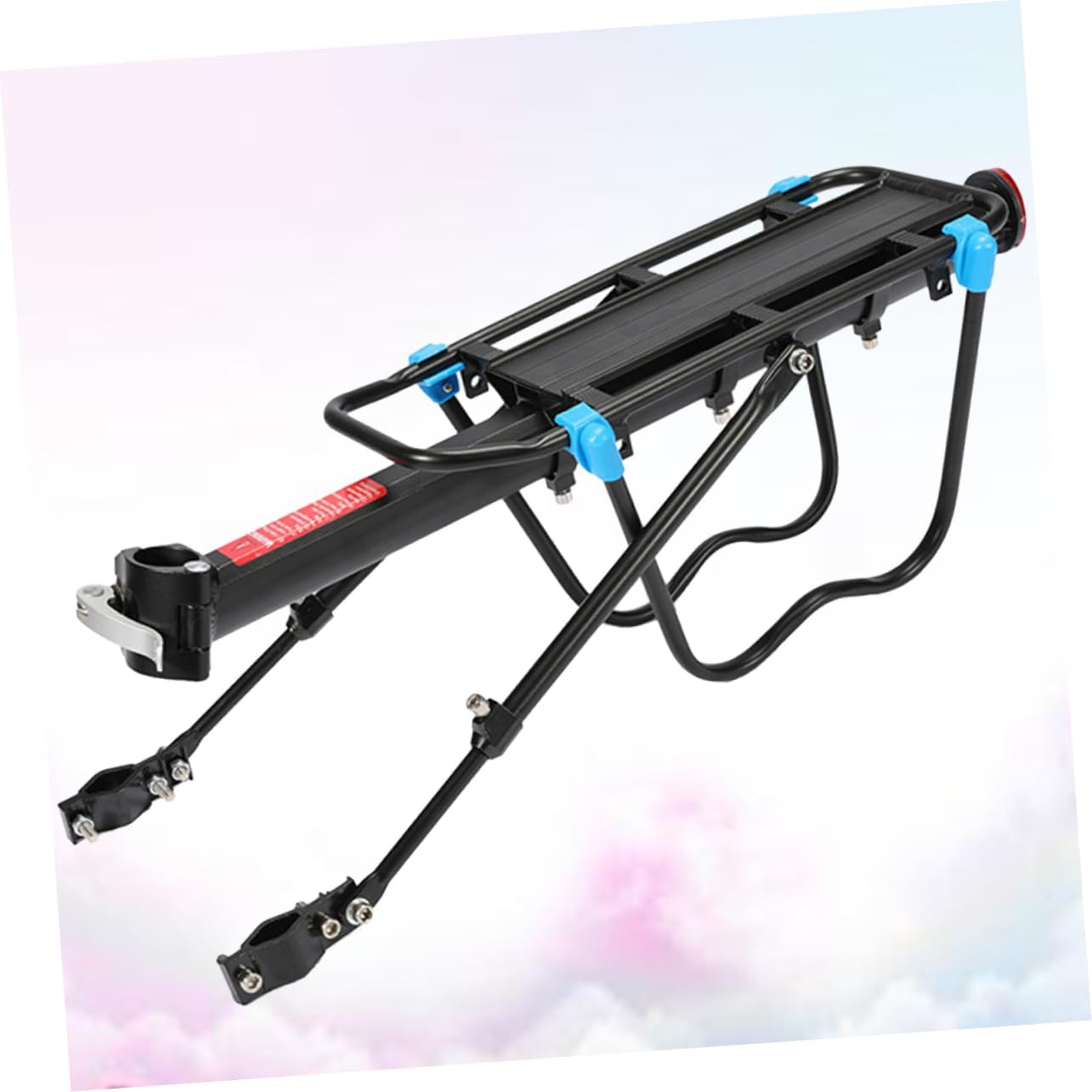 SUPVOX Multi-Function Bike Carrier Rack Rear Stand Easy Install Lightweight for Suitcases Backpacks Baskets Road Mountain Bikes