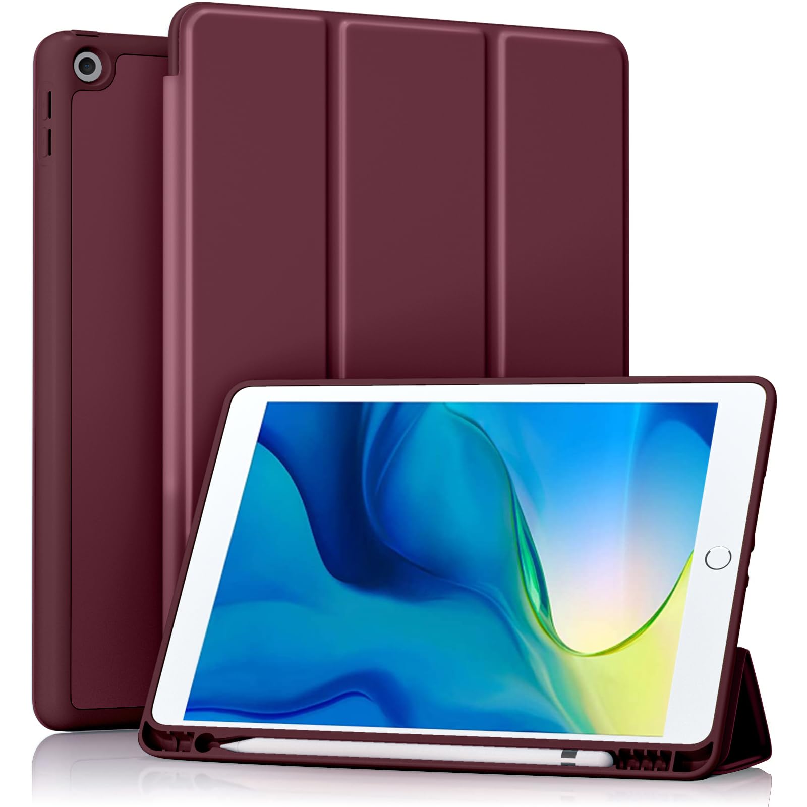 Akkerds for iPad 9th/8th/7th Generation Case 10.2 Inch, Sky Blue — Amazon image 10