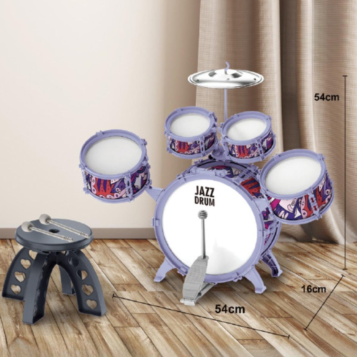 Bambini per Bambini Strumento a Percussione Set per La Festa Regalo di Compleanno del Concerto