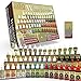 Miniature Painting Kit with 100 Rust-Proof Mixing Balls - Model Paint Set with 60 Non-Toxic Acrylic Paints for Wargamers Miniatures Hobby - The Army Painter Mega Paint Set 3