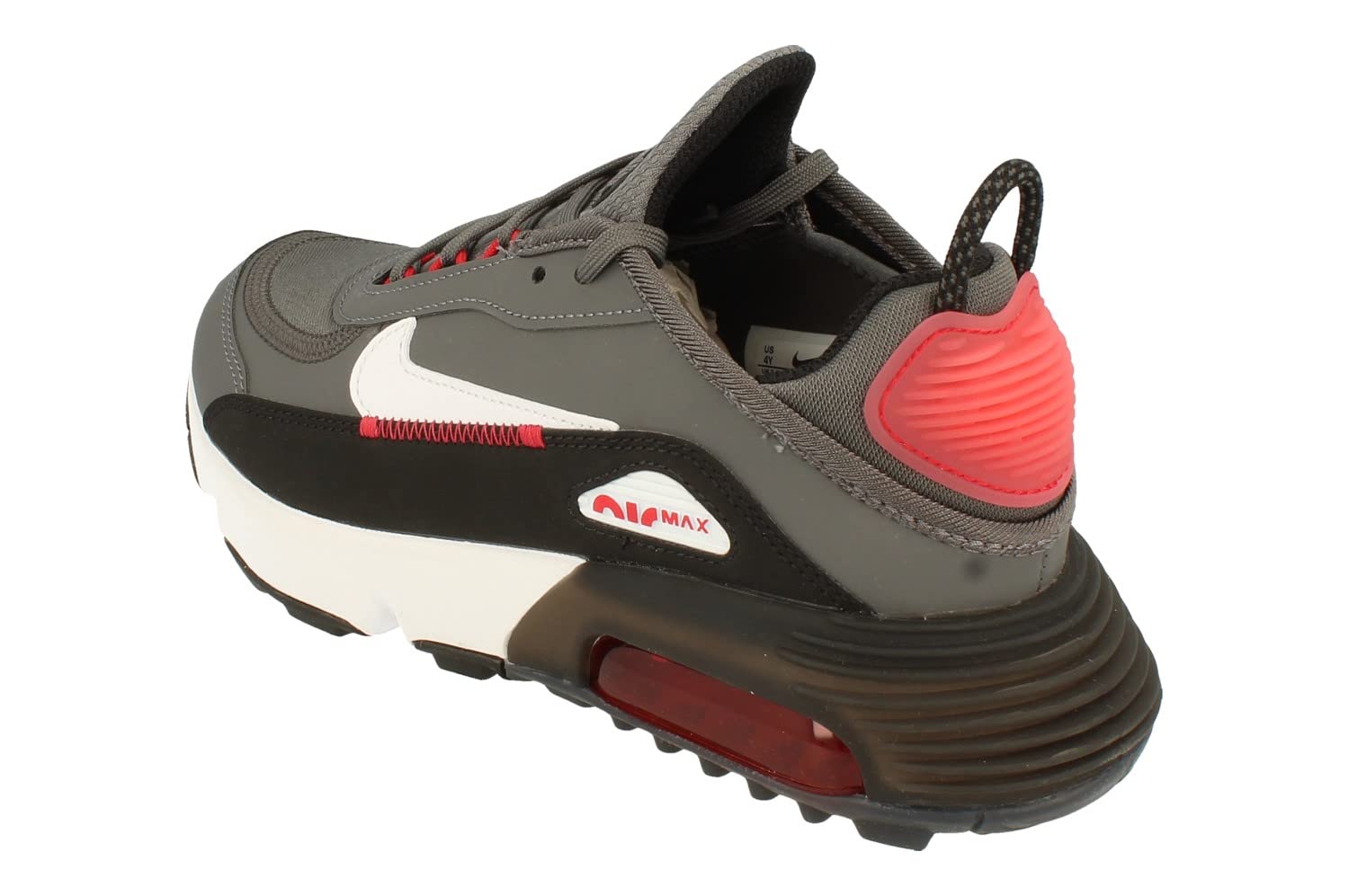 Nike Air Max 2090 C/S GS Trainers DH9738 Sneakers Shoes (UK 3.5 us 4Y EU 36, Iron Grey White Black 001)