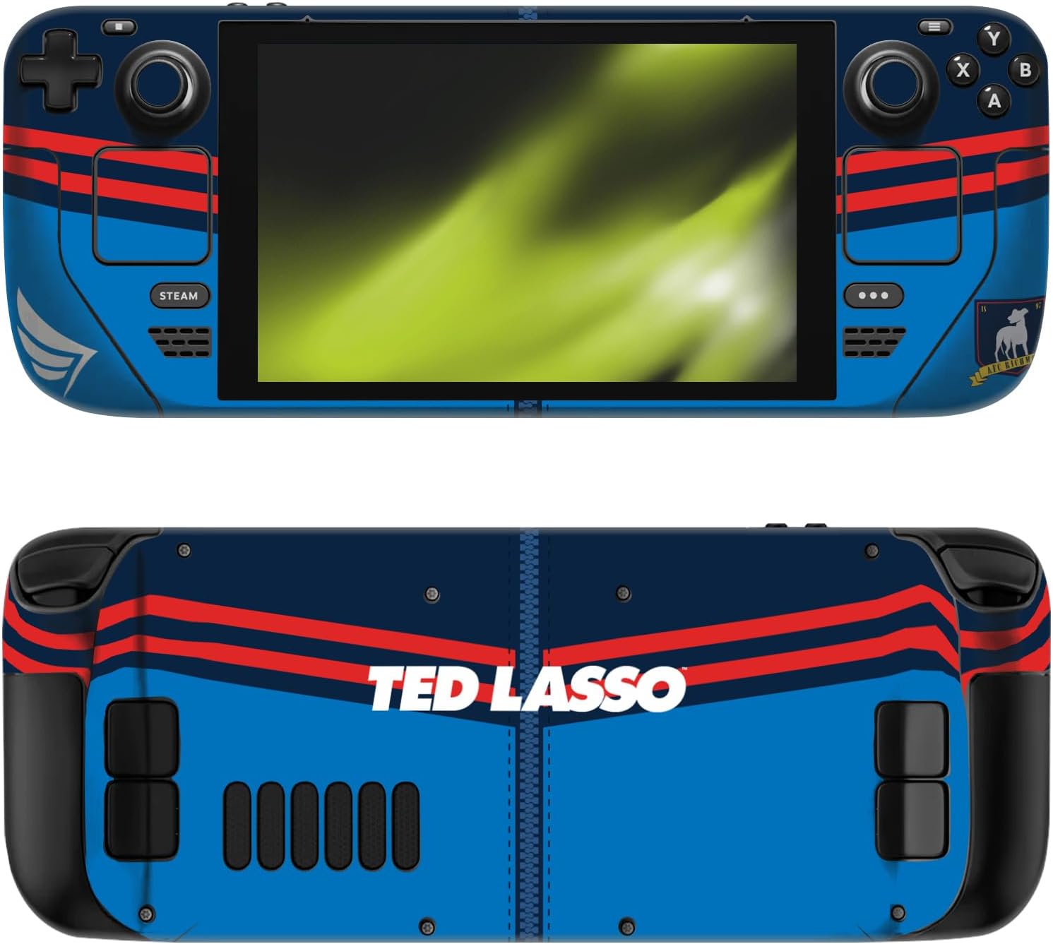 Head Case Designs Officially Licensed Ted Lasso Jacket Season 1 Graphics Vinyl Sticker Skin Decal Cover Compatible with Valve Steam Deck