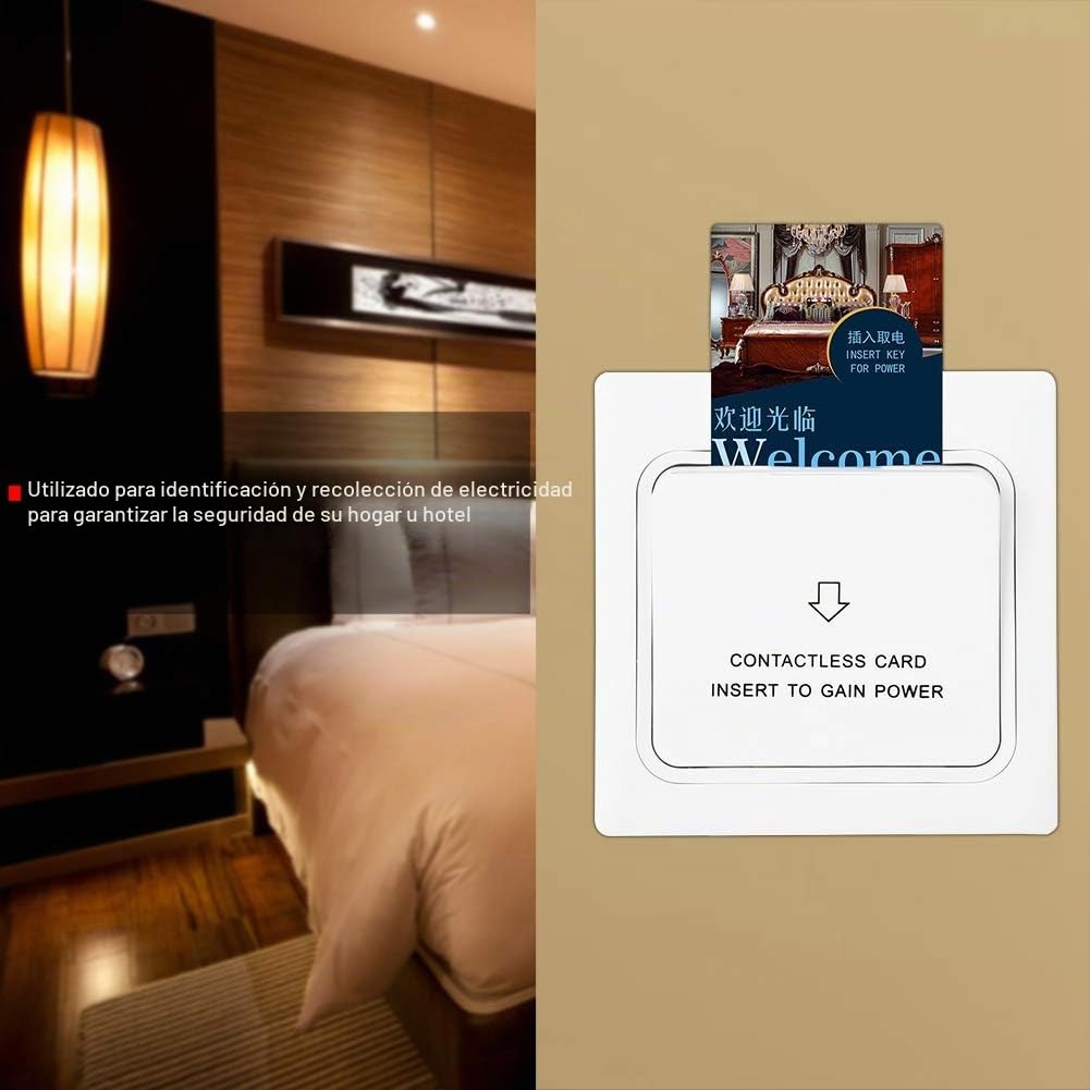 Interruptor Conmutador de Ahorro de Energía para Hotel de 5 Piezas Tarjeta Magnética Panel de Sensor de Electricidad Tarjeta de Identificación de Ahorro de Energía Tarjeta T5557