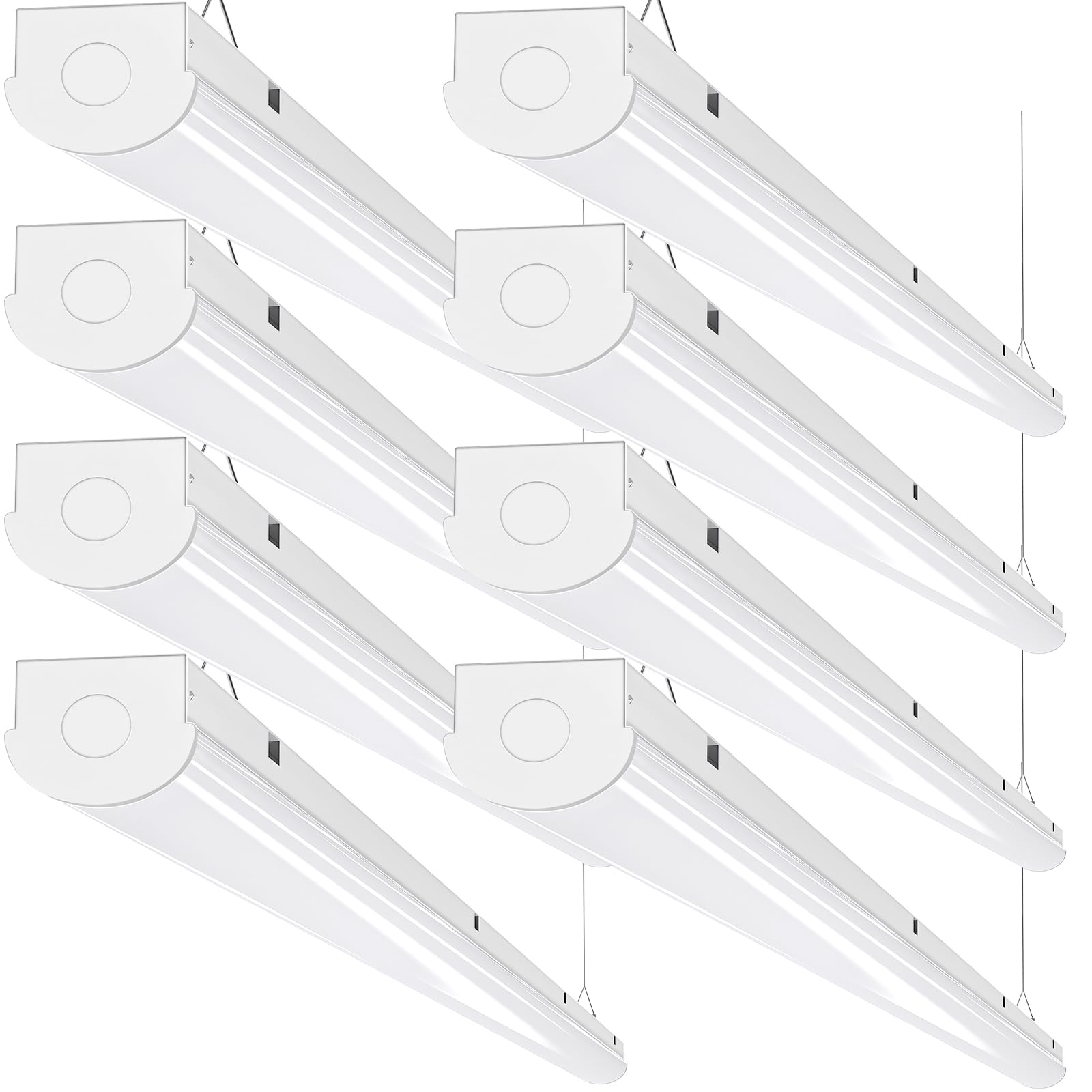 LUZ - 8☆shop ANTLUX 8FT LED Shop Light Fixture, 110W LED Strip Light