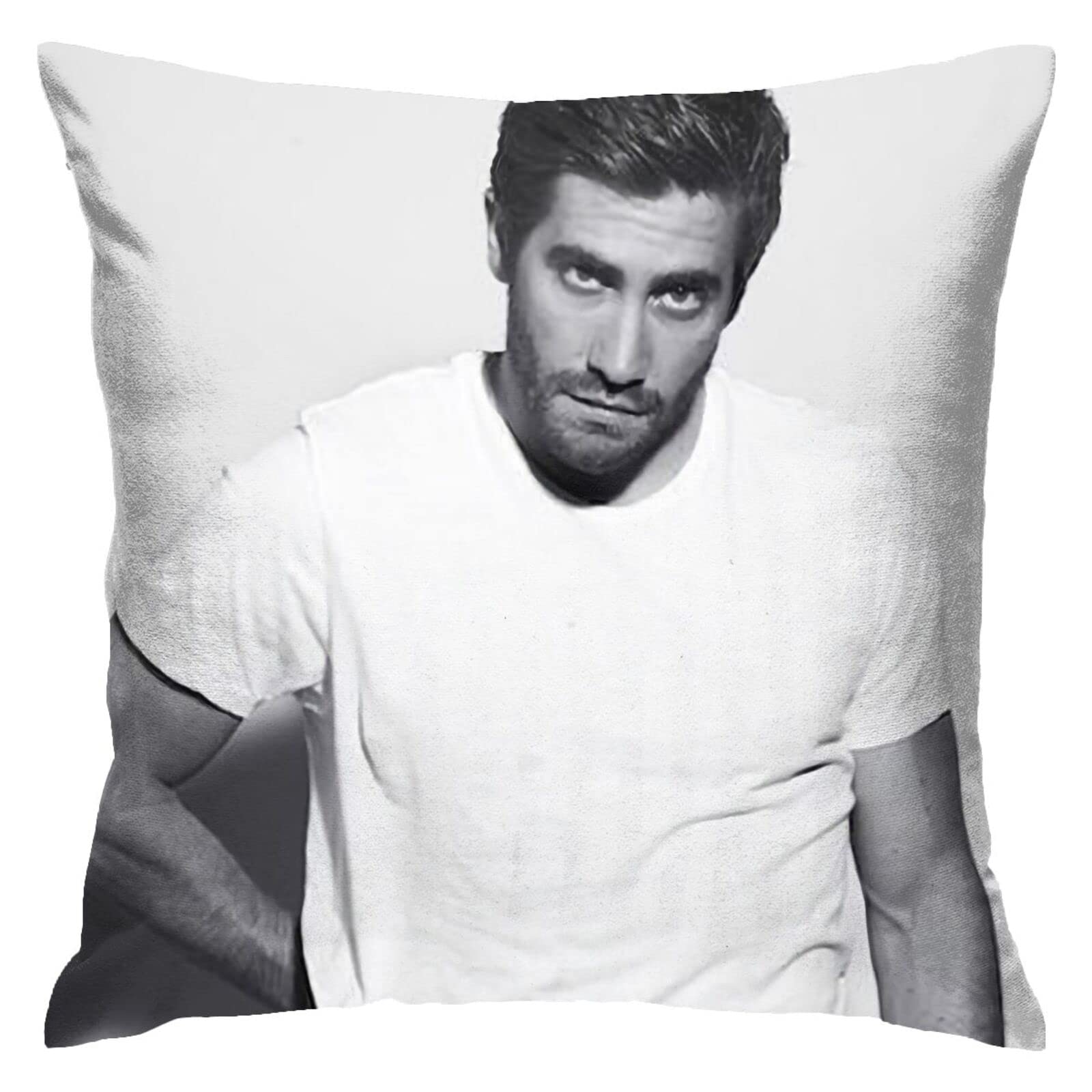 Yingd Picture 1 Jake Gyllenhaal Pillow Covers Double Sided Plush Pillow Cases Dorm Decor For Bedroom Living Room 45Cm X 45Cm