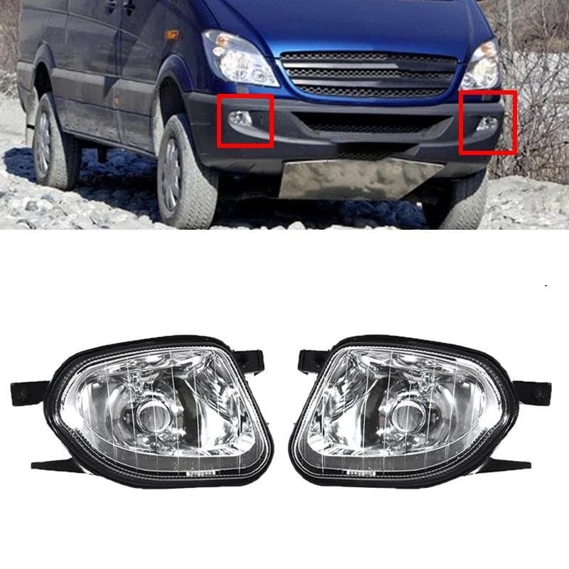 Phares antibrouillard avant Sprinter W906 2007-2013 | Conception haute résistance - 3