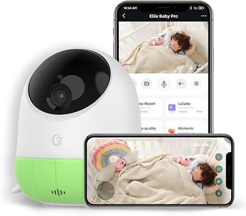 Ellie Baby Monitor with Camera and Audio WiFi Smartphone