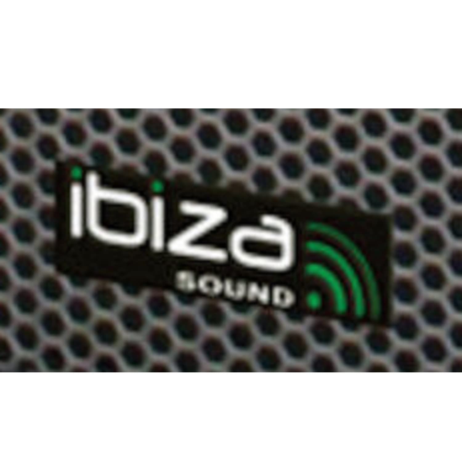 Ibiza Caisson de Basses Actif 38cm 800W Bi-amping EQ 2 Bandes Coins renforcés
