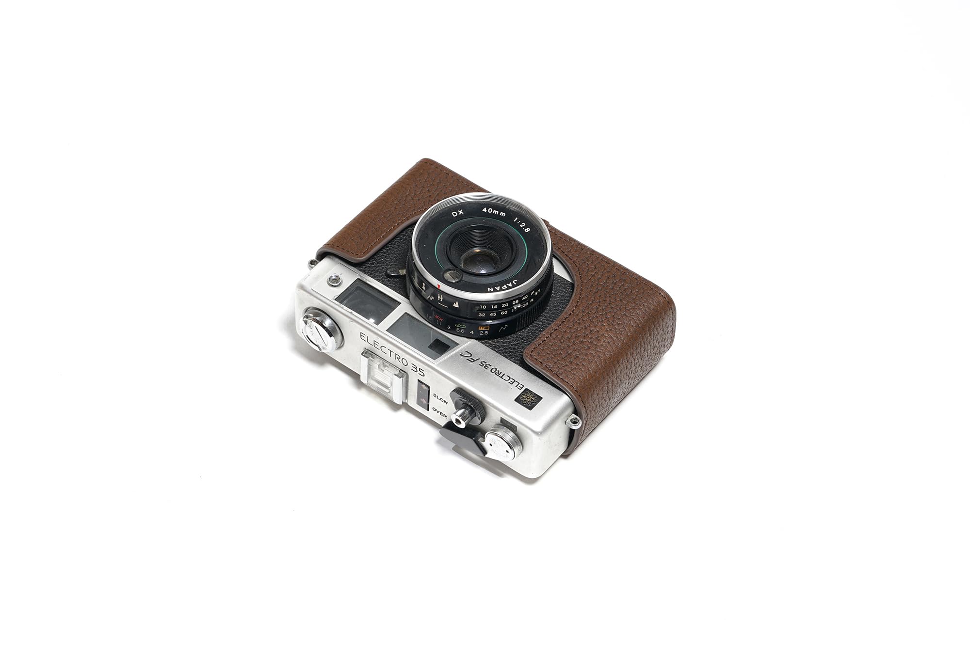 Amazon.co.jp: Yashica Electro 35 FC用ハンドメイド 本革 ハーフ