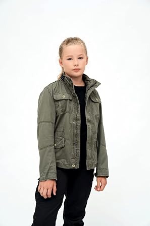 Brandit Kids Britannia Jacket Olive