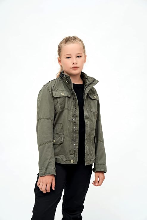 Brandit Kids Britannia Jacket Olive