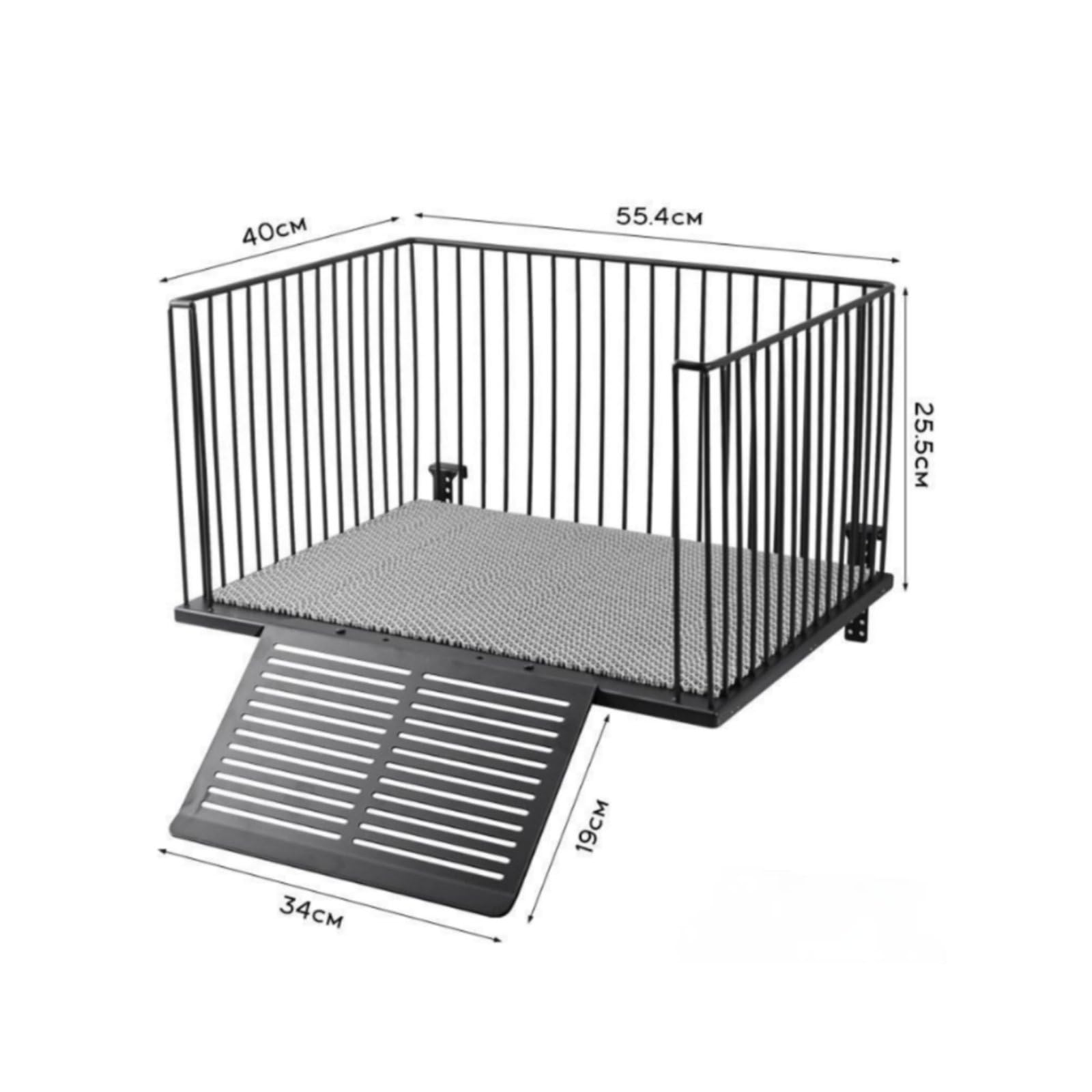 para Tortugas Estanque Acuario Soporte Accesorio Acero Inoxidable Funcionales Adecuada para Tanque Profundo de Tortugas Hábitat Doméstico, Mediano para Acuarios De 30cm De Ancho