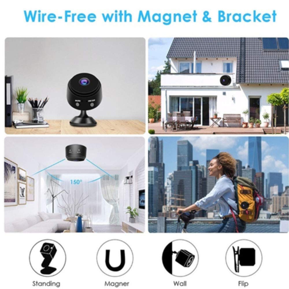 1080P Full HD Link Remote Surveillance Camera Recorder A9 Hidden Mini Camera